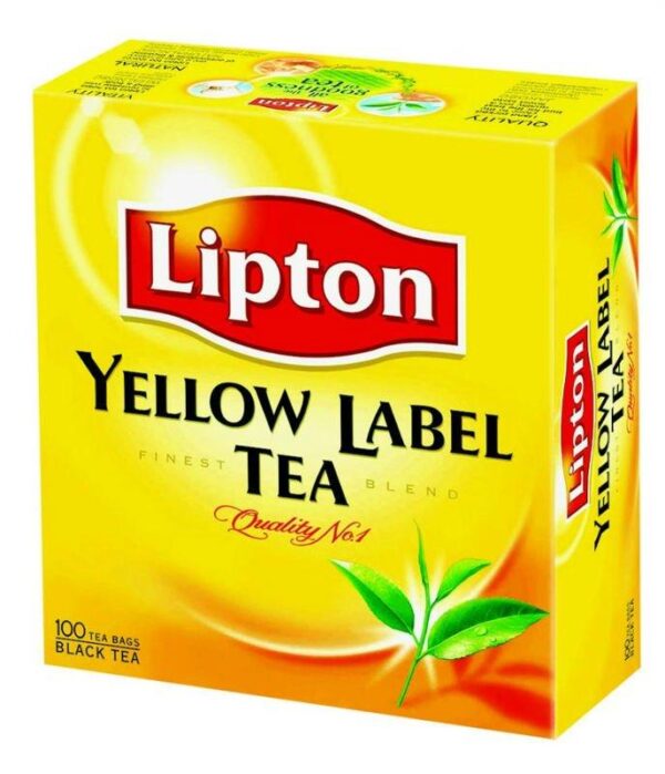 Trà Lipton Nhãn Vàng 100 Gói (Túi Lọc)