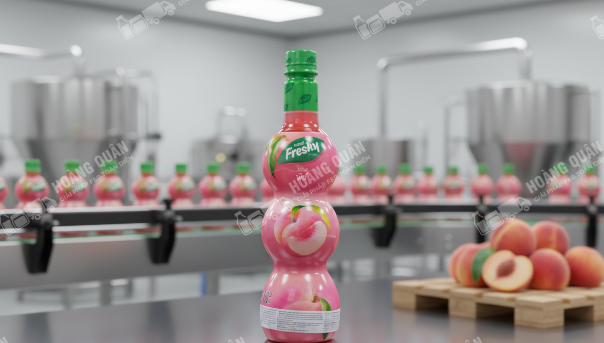 Freshy Peach Syrup 710ml - Siro Đào