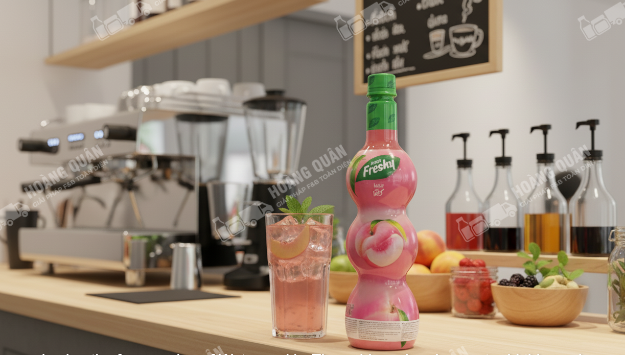 Freshy Peach Syrup 710ml - Siro Đào