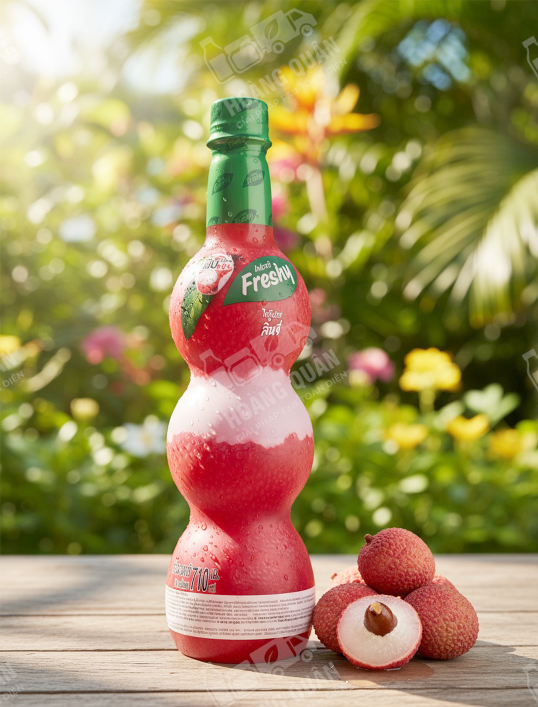 Freshy- Syrup Vải- 710ml (12chai/ thùng) - Ảnh 5