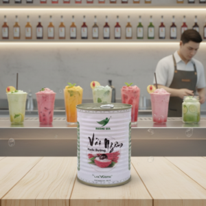 Vải Thiều Ngâm Nước Đường 565g