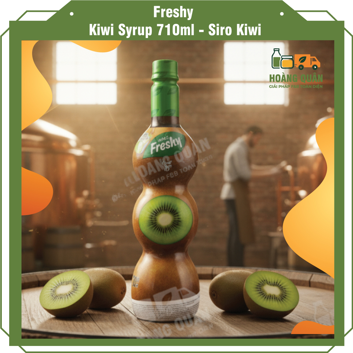 Freshy Syrup Kiwi 710ml