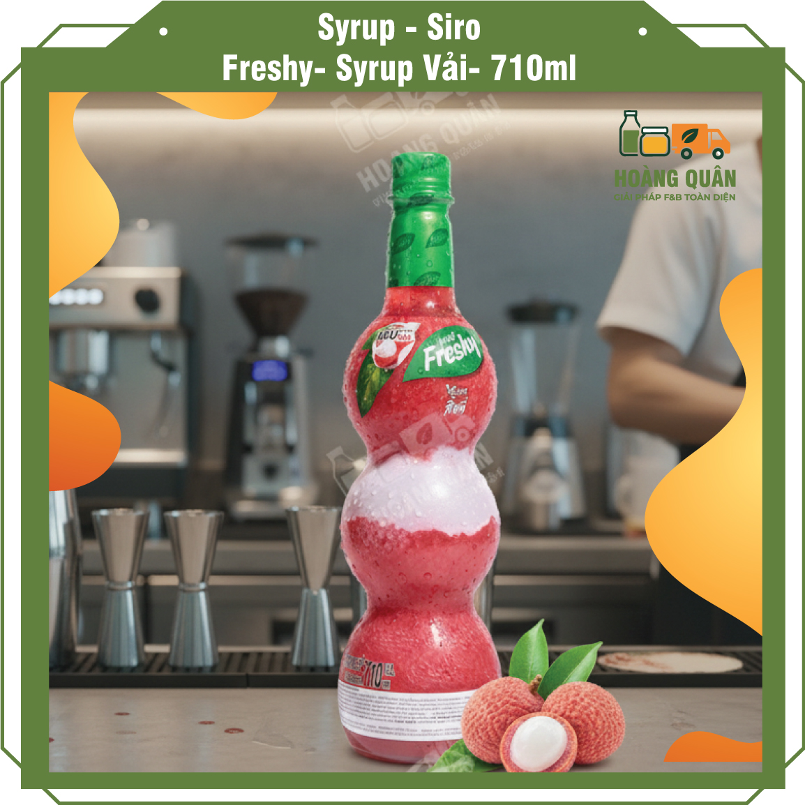 Freshy Syrup Vải
