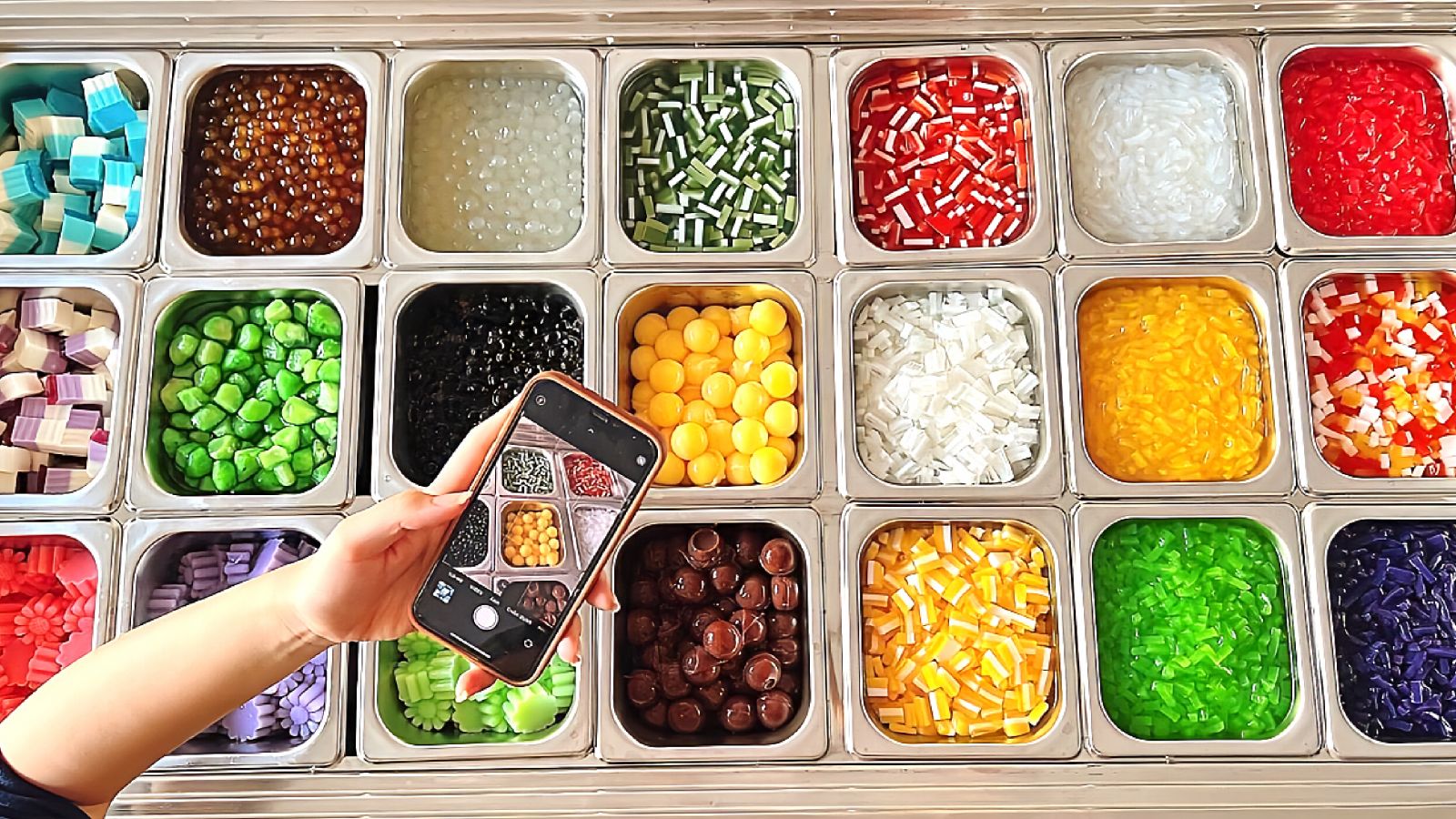 Đa dạng loại Topping