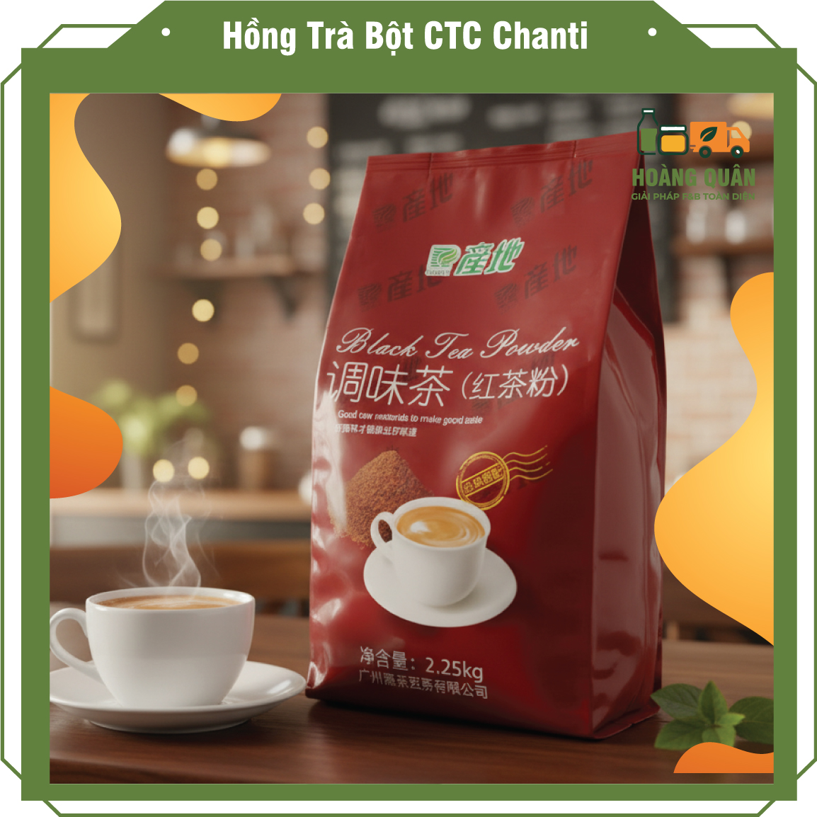 Hồng Trà Bột CTC Chanti