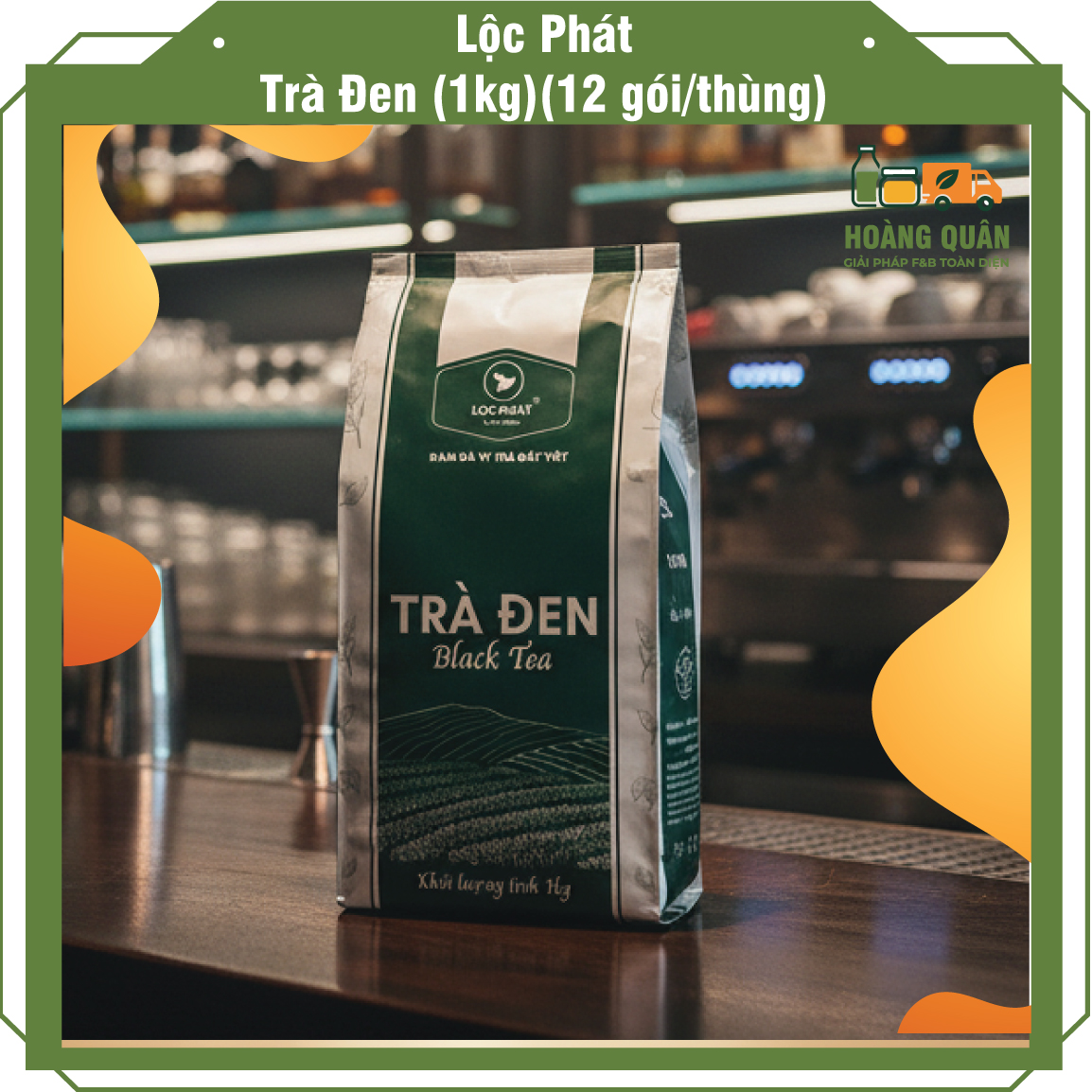 Lộc Phát Trà Đen 1kg