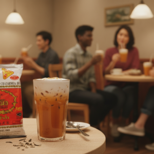 Trà Thái Đỏ Con Heo Vàng