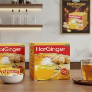 So với trà túi lọc hay gừng tươi đun thủ công, trà gừng hòa tan Cozy giúp tiết kiệm thời gian – dễ pha – hương vị ổn định