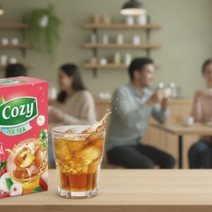 Trà Hòa Tan Cozy Hương Vải 240g