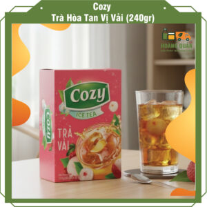 Trà Hòa Tan Cozy Hương Vải 240g