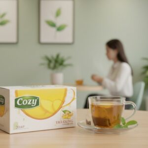 Trà túi lọc Cozy Rất phù hợp cho văn phòng & gia đình.