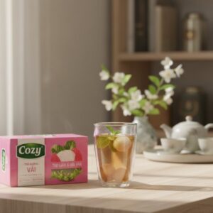Trà-túi-lọc-Cozy-vị-Vải-50g