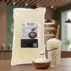 Trân châu 3Q trắng BiBi là lựa chọn phù hợp cho quán trà sữa, quán nước take-away, mô hình bán nhanh và đại lý nguyên liệu pha chế cần sản phẩm ổn định – dễ dùng – tối ưu chi phí.