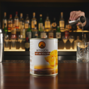 Alternative view of Đào Ngâm Nước Đường YotDoi 820gr – Thùng 12 Lon