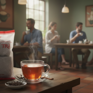 Trà túi lọc phù hợp mô hình cần sự nhanh gọn & ổn định.