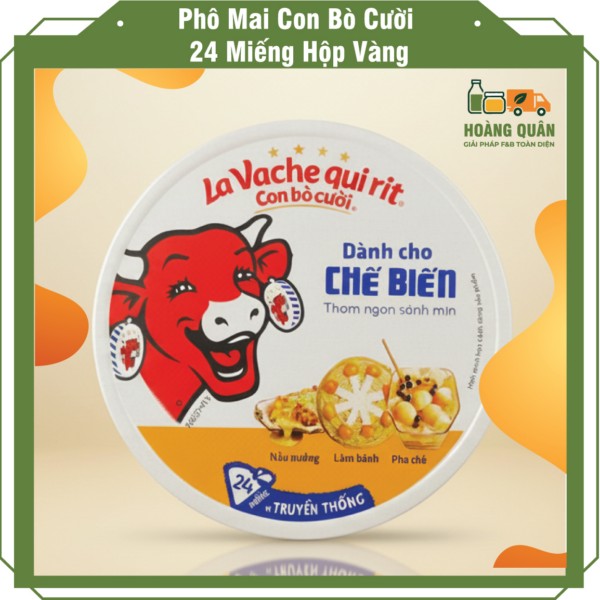 Phô mai con bò cười hộp vàng