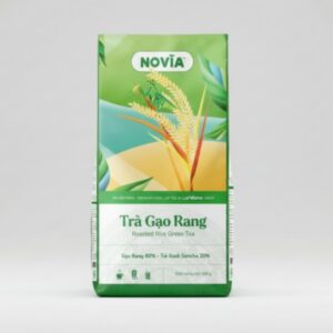 Trà gạo rang Novia
