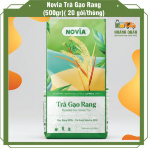 Trà gạo rang Novia