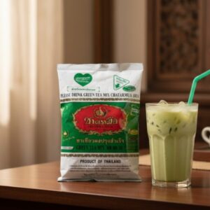 Trà thái Xanh con heo vàng