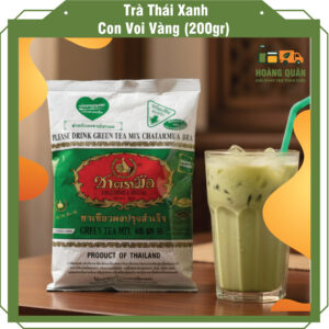 Trà thái Xanh con heo vàng