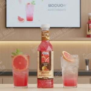 Boduo Syrup Bưởi Hồng premium