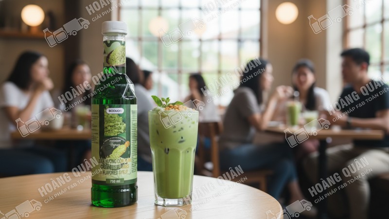 Boduo-Syrup Cốm Premium - 750ml