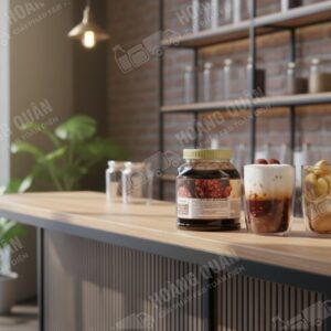 Mứt Boduo Long Nhãn Táo Đỏ -1kg