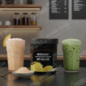 Sốt Boduo Dưa Lưới 1.36KG hũ đen