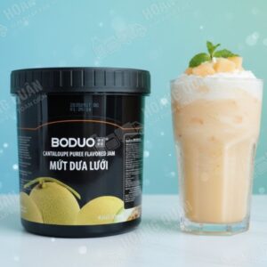 Sốt Boduo Dưa Lưới 1.36KG hũ đen