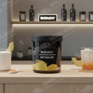 Sốt Boduo Dưa Lưới 1.36KG hũ đen