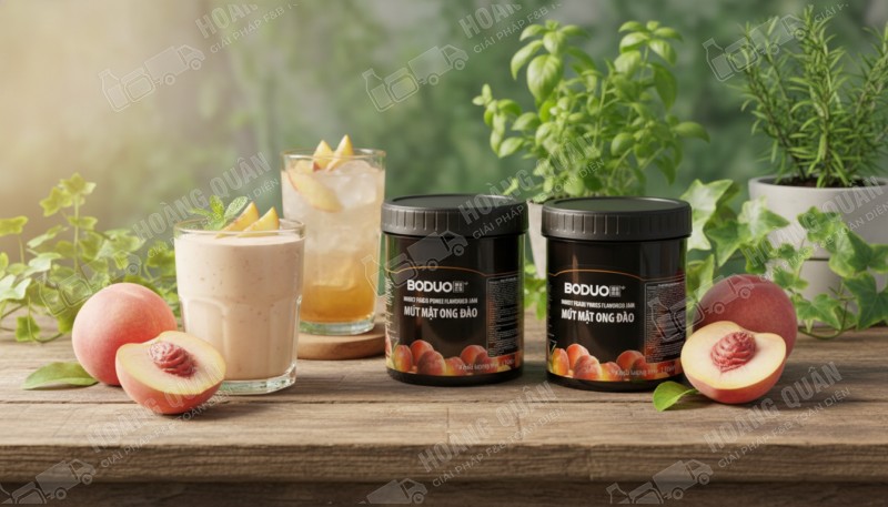 Sốt Boduo Mật Ong Đào