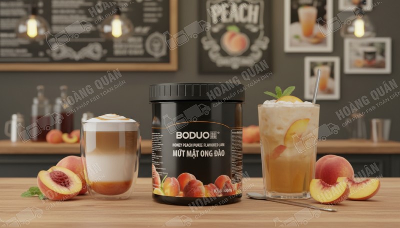 Sốt Boduo Mật Ong Đào