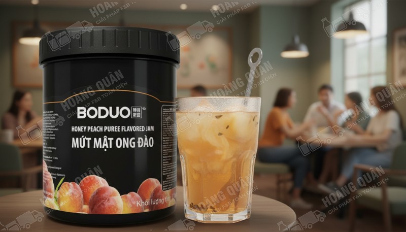 Sốt Boduo Mật Ong Đào