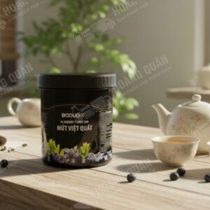 Sốt Boduo Việt Quất 1.36 KG Hũ Đen