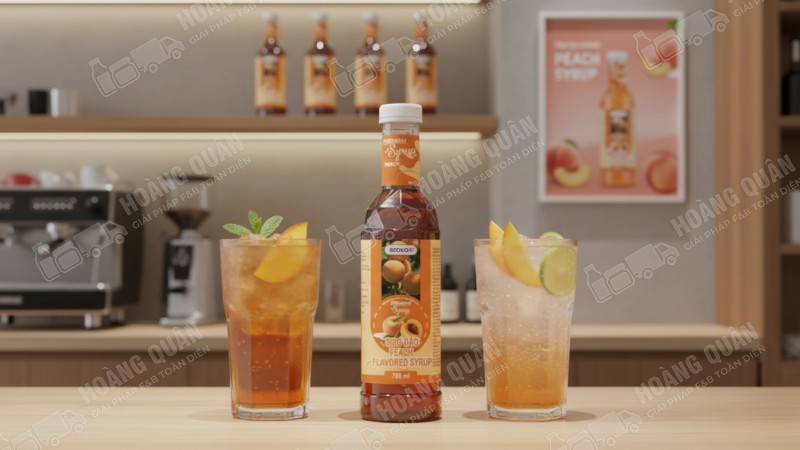 Boduo Syrup Đào Premiun