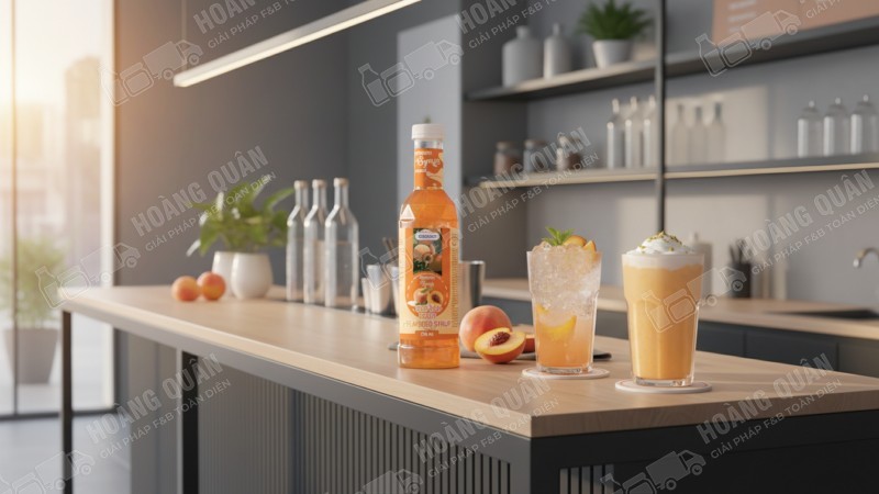 Boduo Syrup Đào Premiun