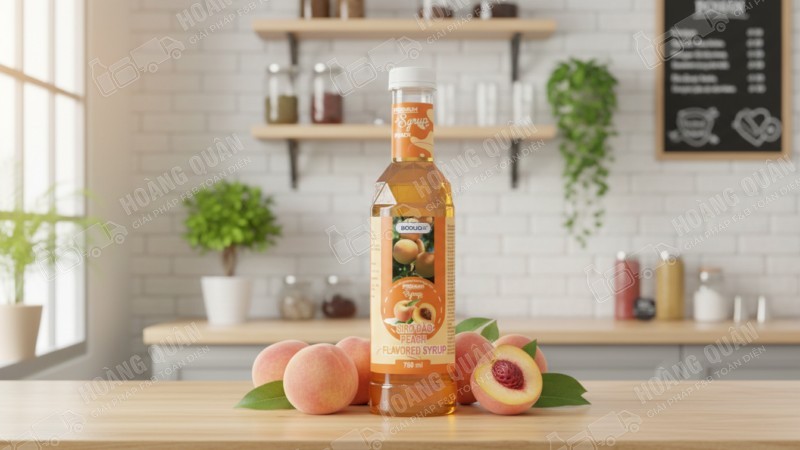 Boduo Syrup Đào Premiun
