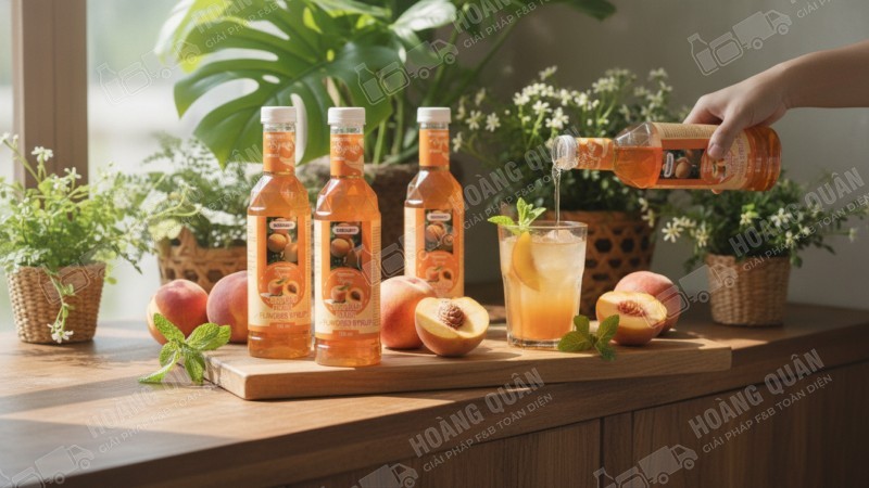 Boduo Syrup Đào Premiun