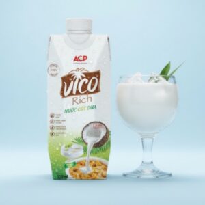 Sản phẩm được đóng hộp tiện lợi 330ml, quy cách 12 hộp/thùng, dễ bảo quản, dễ kiểm soát cost và phù hợp cho cả quán nhỏ lẫn quán quy mô lớn.