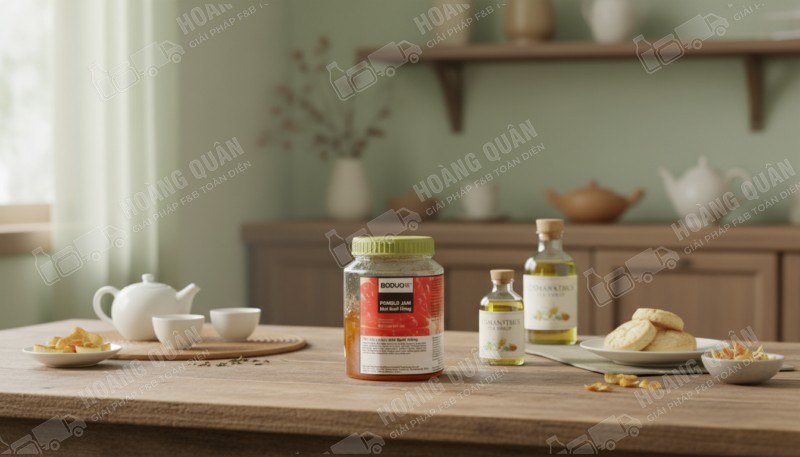 Mứt boduo bưởi hồng