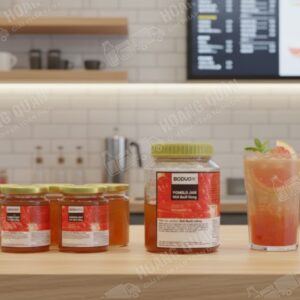 Mứt boduo bưởi hồng