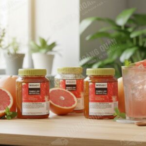 Mứt boduo bưởi hồng