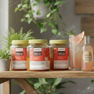 Mứt boduo bưởi hồng