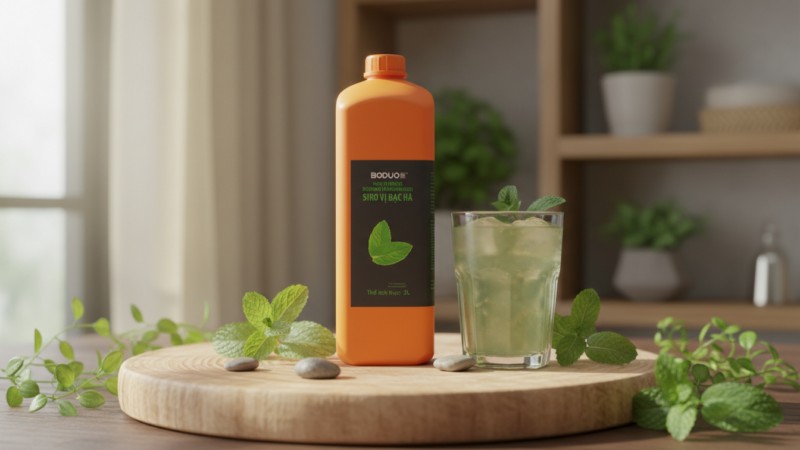 Siro Boduo Bạc Hà 2L