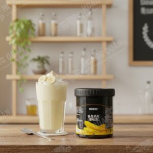 Sốt Boduo Chuối 1.36 KG Hủ Đen