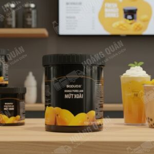 Sốt Boduo Xoài 1.36Kg Hũ Đen