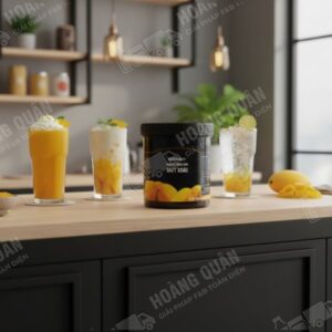 Sốt Boduo Xoài 1.36Kg Hũ Đen