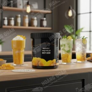 Sốt Boduo Xoài 1.36Kg Hũ Đen