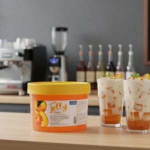 Giúp cân bằng vị béo, tạo điểm nhấn trái cây cho ly trà sữa.