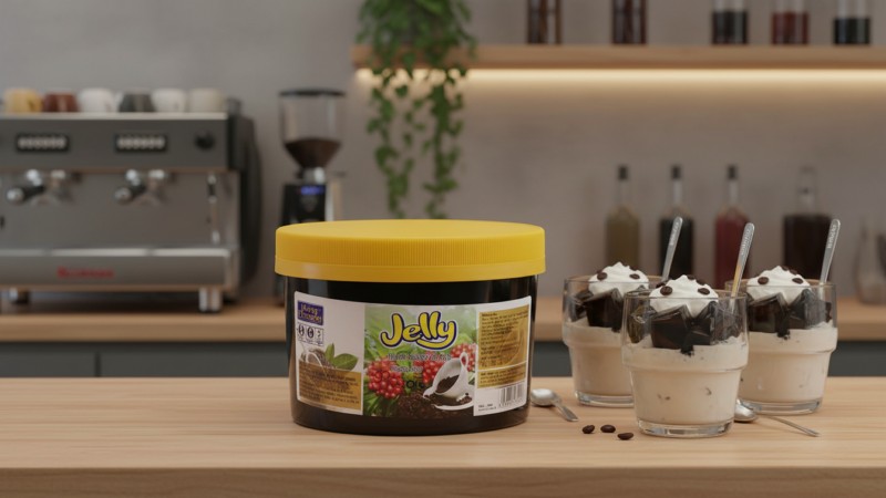 Thạch vị cafe hùng chương